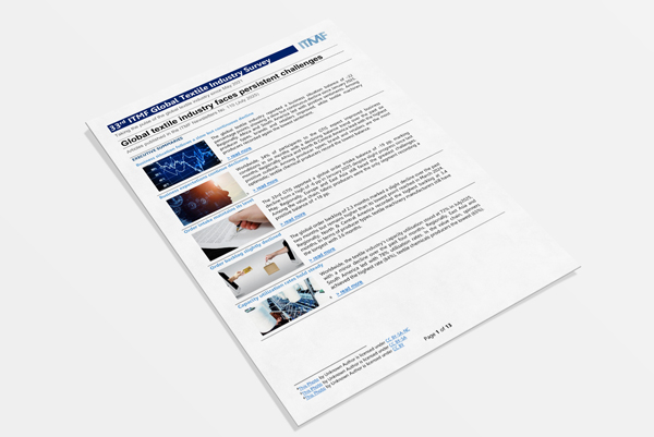ITMF Global Textile Industry Survey 33th