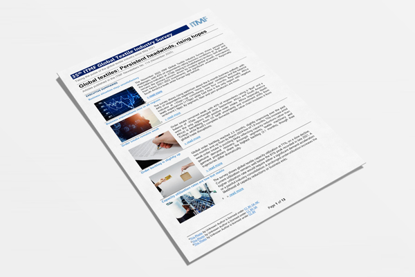 ITMF Global Textile Industry Survey 35th